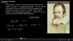 The Beauty of Algebra: Why the abstraction of mathematics is so fundamental